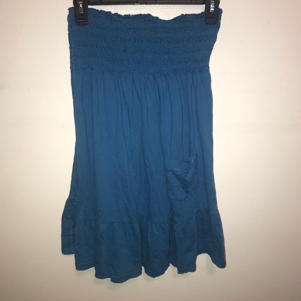 Aerie Strapless Dress Swim Suit Cover Up